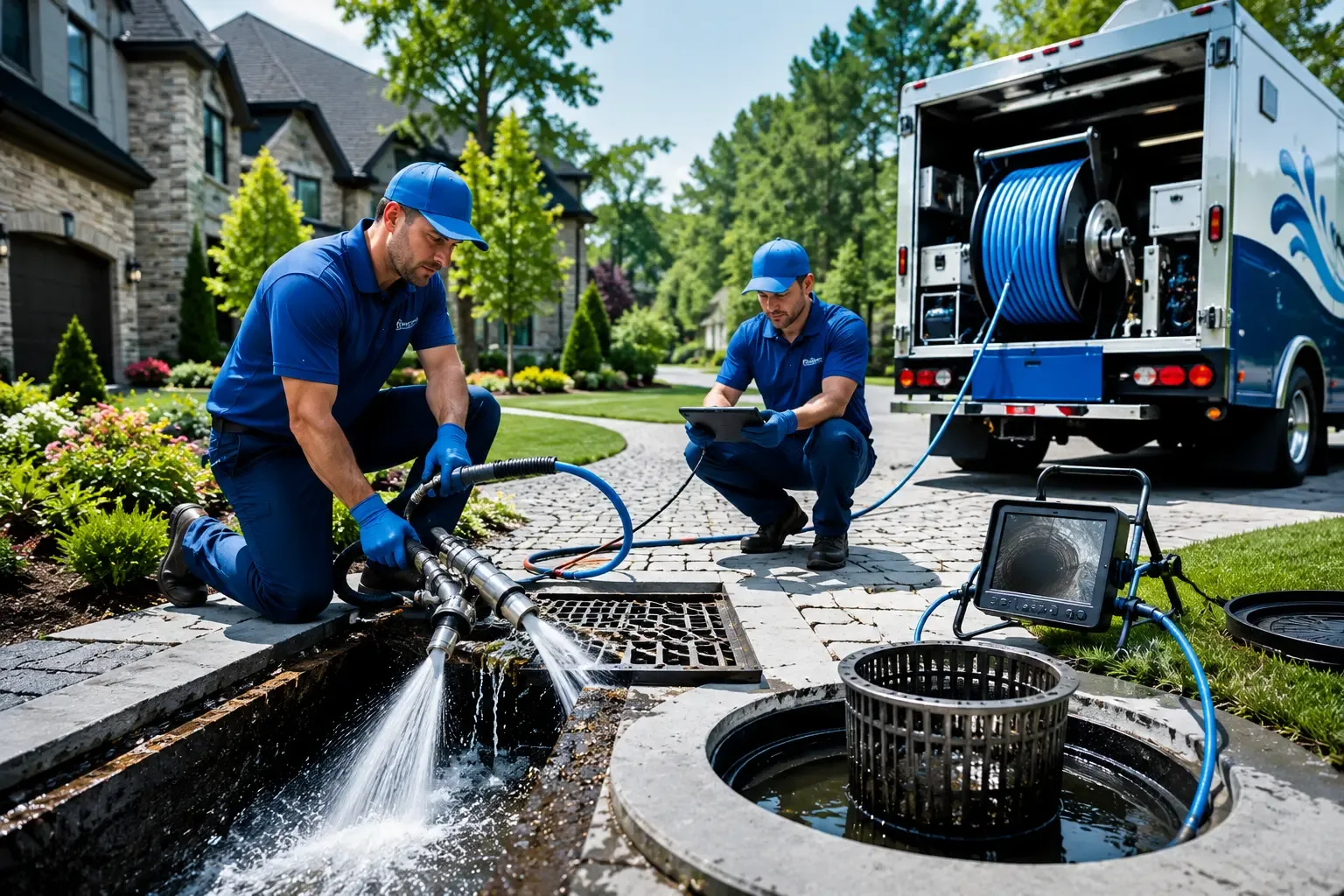 Local outdoor drain cleaning professionals in Grant, LA
