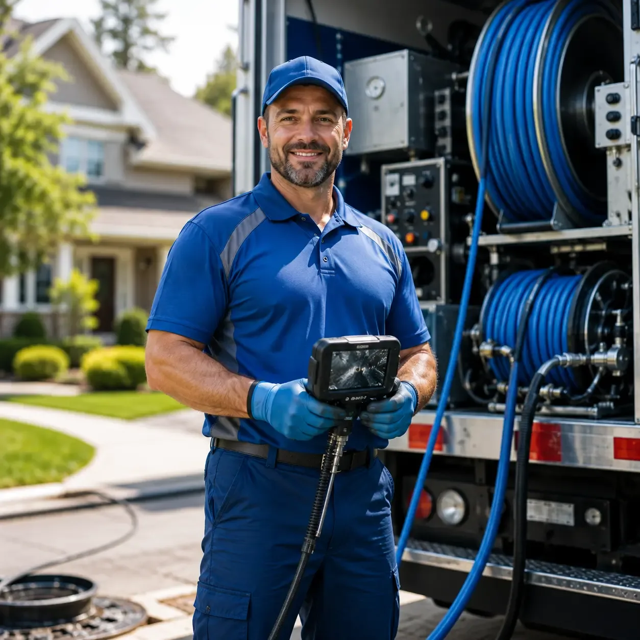 Local outdoor drain cleaning specialists in Grant, LA